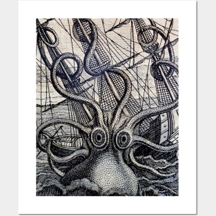 Kraken Posters and Art